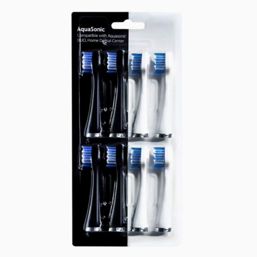 Aquasonic  8-PACK Replacement Brush Heads